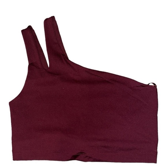 Fabletics Asymmetrical Double Strap Midi Bra- NWT - Picture 4 of 8